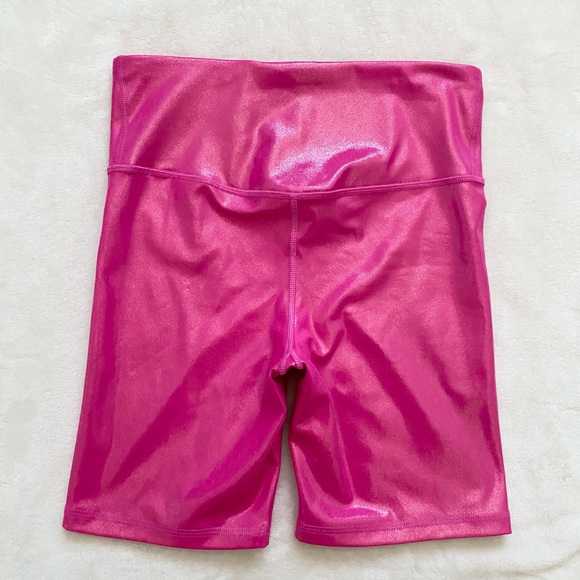 ⭐️ GAP Pink Shimmer Power Bike Shorts XS - Picture 4 of 7